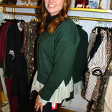 What If I Fall Top - Olive