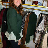 What If I Fall Top - Olive