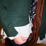 What If I Fall Top - Olive