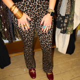 SPANX | Ponte Zero Waistband Micro Flare - Leopard