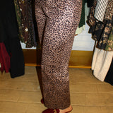 Learn To Love Pant - Tan Leopard