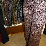 Learn To Love Pant - Tan Leopard