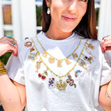 Queen Icon Charm Tee