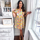 Thankful For Joy Dress - Multi