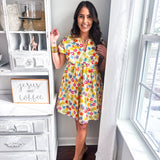Thankful For Joy Dress - Multi
