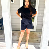 No Need To Think Top - Black