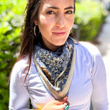 FRNCH | Foulard TANAISIE Leo ocre - Final Sale
