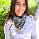 FRNCH | Foulard TANAISIE Leo ocre - Final Sale