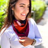 FRNCH | Foulard TANAISIE Geo flowers - Final Sale