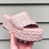 Peony Blush Wedge