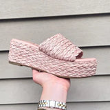 Peony Blush Wedge