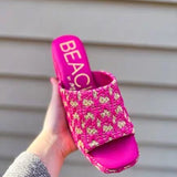 Cruz Hot Pink/Multi Wedge