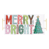 Colorful Merry and Bright Acrylic Tray - Final Sale