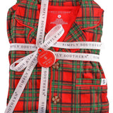 Simply Southern | Men's Button Down Pajama Set - Plaid