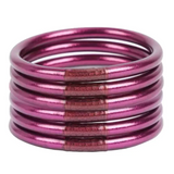 BuDhaGirl Amethyst All Weather Bangles *Final Sale*