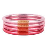 BuDhaGirl Carousel Pink All Weather Bangles *Final Sale*