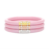 BuDhaGirl Three Kings Pink All Weather Bangles *Final Sale*