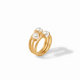 Calypso Trio Ring - Pearl