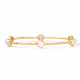 Milano Luxe Bangle - Gold Iridescent Rose