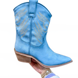 Zahara Boot - Sky Blue