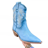 Zahara Boot - Sky Blue