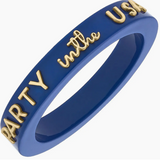 Party In The USA Bangle - Blue