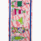 Tequila Sunrise Beach Towel - Pink/Lime