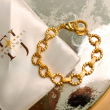 Tatum James Darby Link Bracelet - Gold