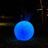 Beach Ball Sprinkler Illuminated Led Color Changing - Final Sale