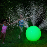 Beach Ball Sprinkler Illuminated Led Color Changing - Final Sale