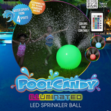 Beach Ball Sprinkler Illuminated Led Color Changing - Final Sale