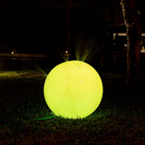 Beach Ball Sprinkler Illuminated Led Color Changing - Final Sale