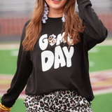 Game Day Approved Sweatshirt - Black - Final Sale