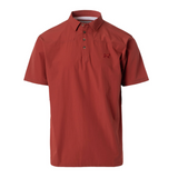 Fieldstone Men's Bolo Polo - Rust