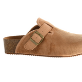 Magnolias Corduroy Clog - Tan