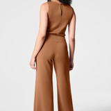 SPANX | Airessentials Sleeveless Jumpsuit - Cocoa