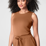 SPANX | Airessentials Sleeveless Jumpsuit - Cocoa