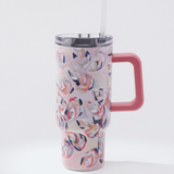 Kim Hovell | 40OZ Tumbler Peach Gems - Final Sale