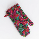 Kim Hovell | Oven Mitt Poinsettia - Final Sale