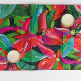 Kim Hovell | Small Table Runner Poinsettia - Final Sale