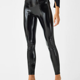SPANX | Faux Patent Leather Legging - Black