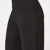 SPANX | Airessentials Shimmer Wide Leg Pant - Gunmetal