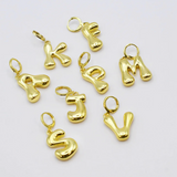 Treasure Jewels | Funky Gold Initial Charm - Final Sale