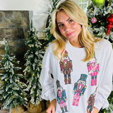 Simply Southern | White Sequin Nutcracker - Final Sale