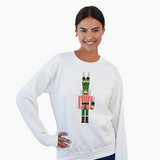 Nutcracker Champagne Crewneck Sweater - Final Sale