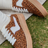 Lena Sneaker - Tan Leopard