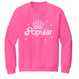 Popular Sweatshirt - Hot Pink