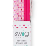 SWIG | Reusable Straw Set - Falling in Love