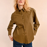 Laid Back Kind Of Style Top - Khaki