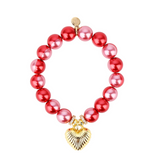 BuDhaGirl | Coeur Beaded Bracelet - Rogue